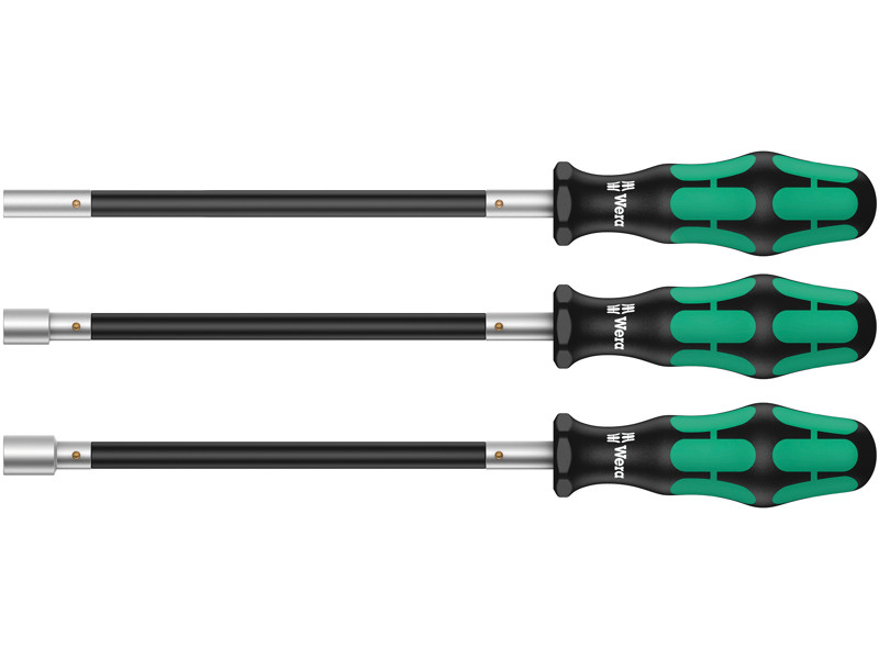 WERA SPÆNDEBÅNDSSKRUETRÆKKERSÆT 391/3, 3 DELE