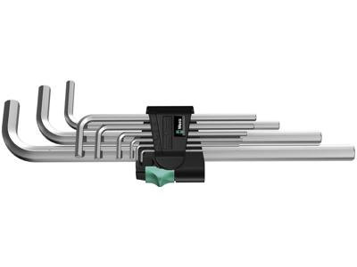 WERA 950/9 HEX-PLUS 2 VINKELNØGLESÆT U/KUGLE 1.5-10MM 950L/9SM