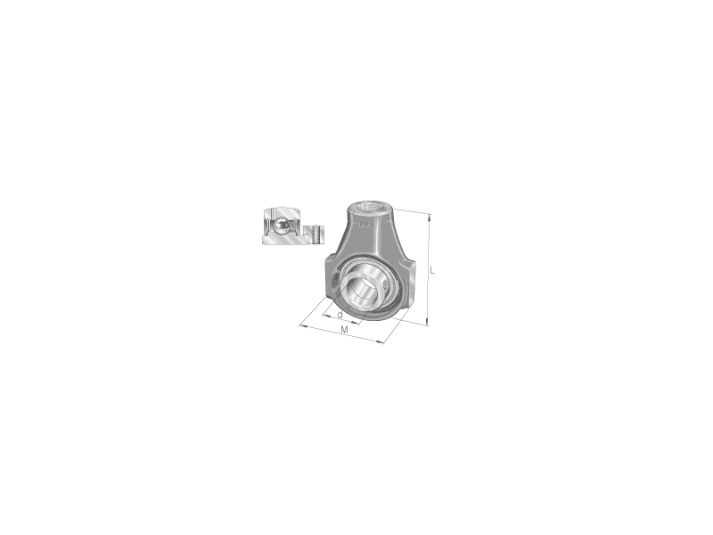 INA PHE40-XL HOUSING UNIT