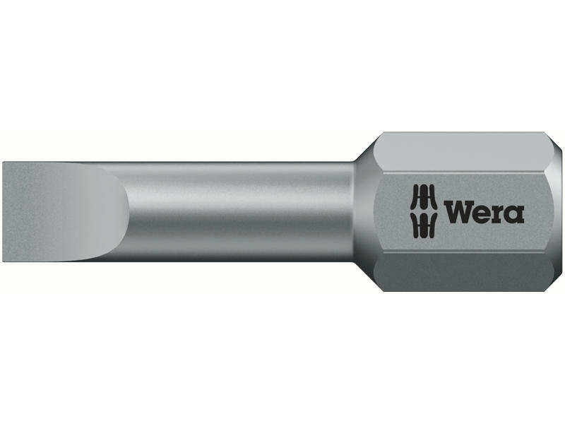 WERA BITS 800/1 TZ, 0.5 X 4 X 25 MM