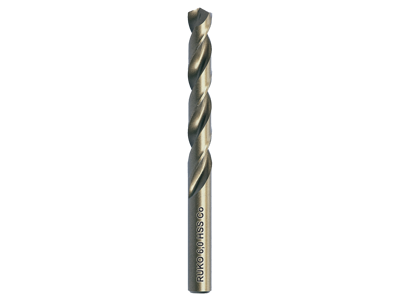 SPIRALBOR DIN 338 HSS-CO 9,60MM RUSTFRI TOTALLÆNGDE 133MM ARBEJDSLÆNGDE 87MM