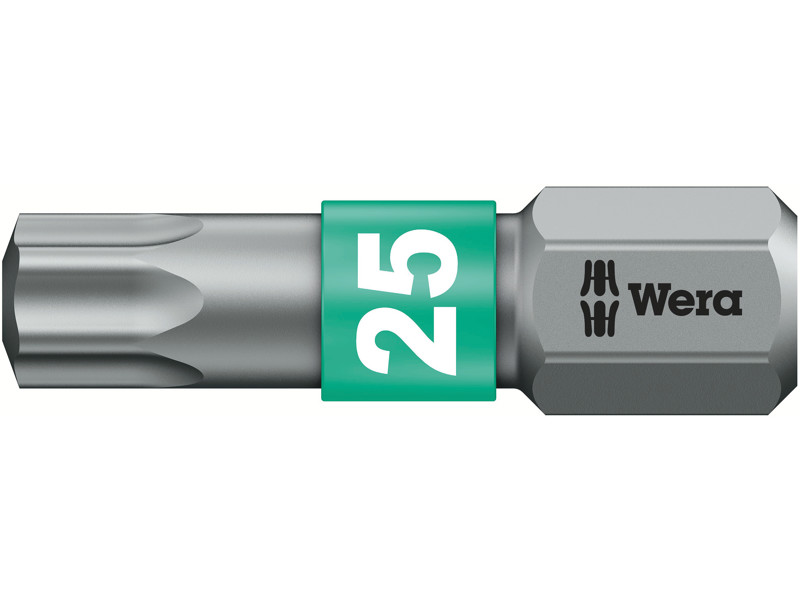 WERA 867/1 BTZ TORX® BITS 867/1 TORX® BTZ, TX 25 X 25 MM