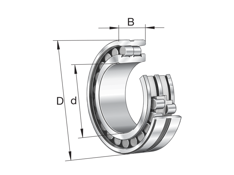FAG NN30/500-AS-K-M-SP CYLINDRICAL ROLLER BEARING