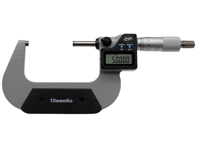 DIESELLA DIGITAL MIKROMETERSKRUE IP65 0-25 X 0,001MM