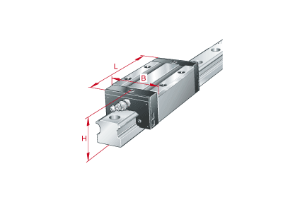 INA KWSE35-H-V1-G3 RECIRCULATING BALL BEARING CARRIAGE