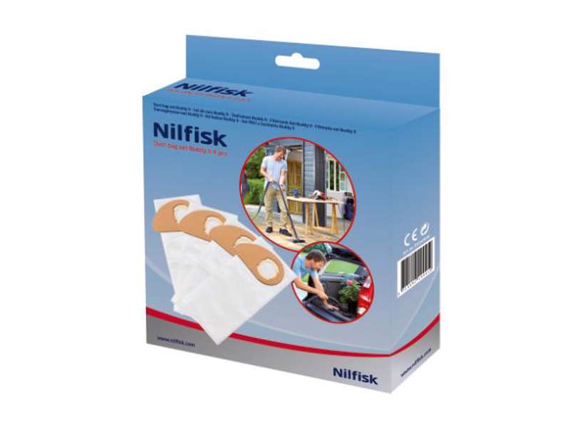 FILTERPOSER NILFISK (4 STK.) NR 81943048