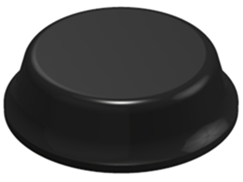 3M BUMPON GUMMIDUTTER SJ5012 SORT  B: 12,7 X H: 3,6MM.