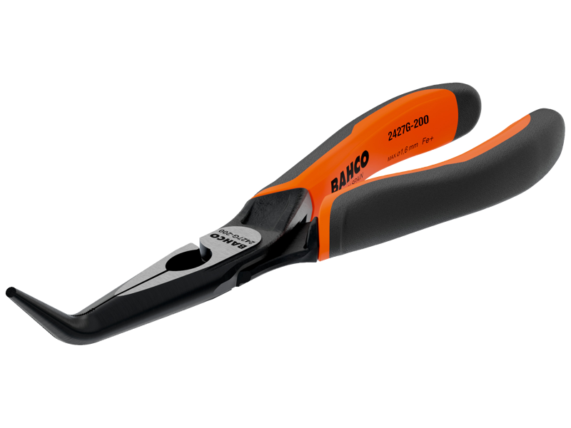 BAHCO 2427 G-200 SPIDSTANG 200 MM ERGO 2427 BØJET KÆBER