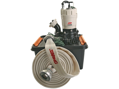 STARING ENTREPRENØRPUMPESÆT 2" 15MTR SLANGE M/STORZ KOBLINGER