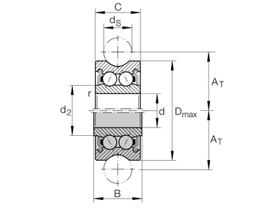 INA LFR5301-10-2Z TRACK ROLLER