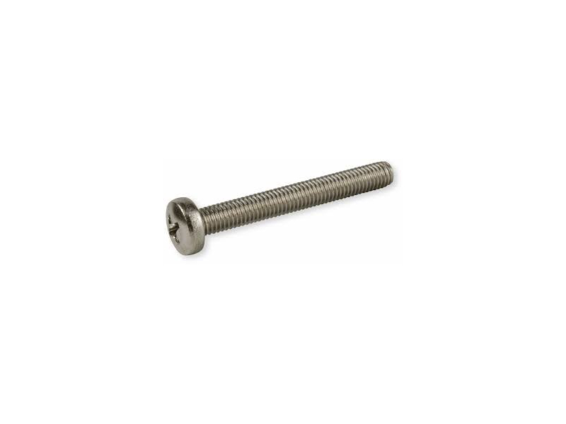 CROSS RECESSED PAN HEAD SCREW M5X12 A2 DIN 7985 M/KRYDSKÆRV