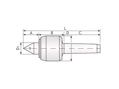 DIESELLA DREJEPINOL MEDLØBENDE MK1 MED 60°-SPIDSVINKEL