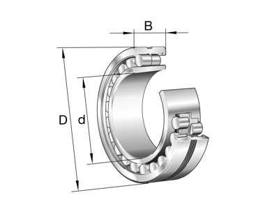 FAG NNU4944-S-K-M-SP CYLINDRICAL ROLLER BEARING W/SUPER PRECISION