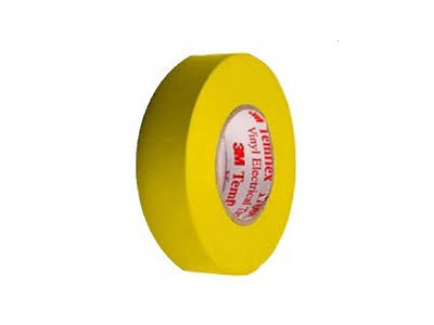 3M TEMFLEX VINYL EL-TAPE 1500 GUL GUL 1 RULLE AF 10STK NR 7100184732