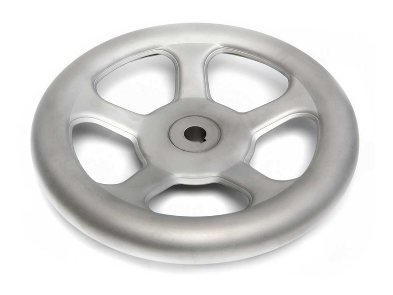 RENCOL 11839Z SPOKED STAINLESS STEEL CONTROL HANDWHEEL