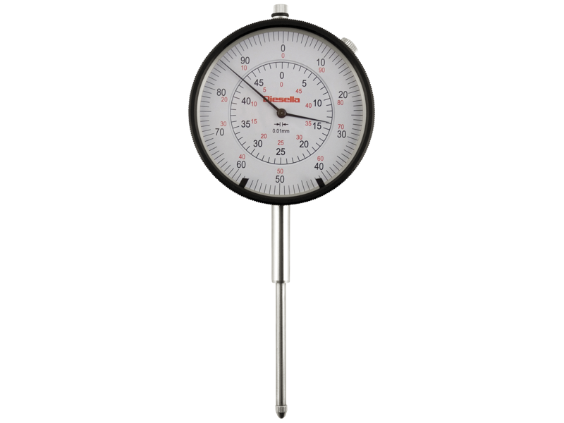 DIESELLA MÅLEUR 0-50X0,01 MM MED JUSTERBARE TOLERANCEMÆRKER