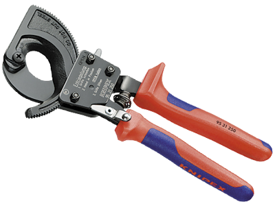 KNIPEX 95 31 250 KABELSAKS Ø32/240MM2 250MM