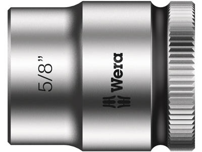 WERA ZYKLOP-TOPPE MED 3/8"-TILSLUTNING 8790 HMB, 5/8" X 30 MM