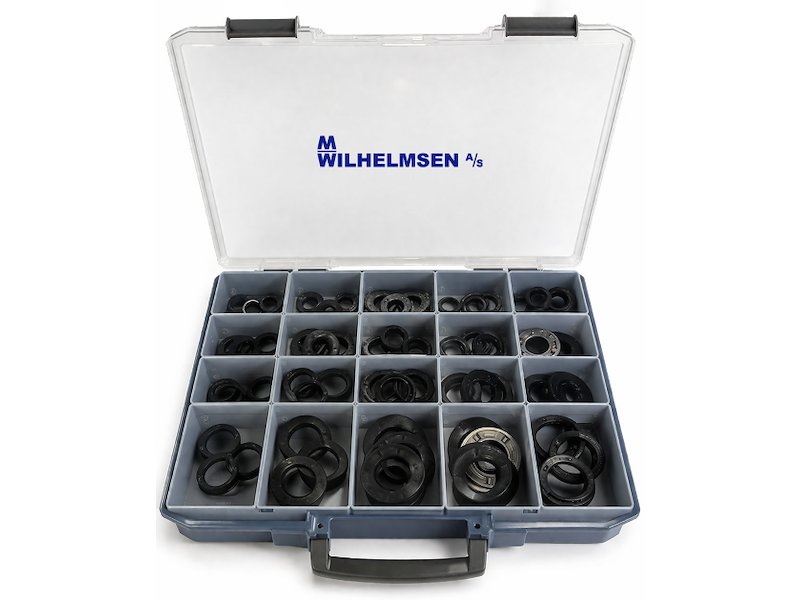 OIL SEAL ASSORTMENT NBR W/DUST LIP 20 DIMENSIONS 60 PCS.