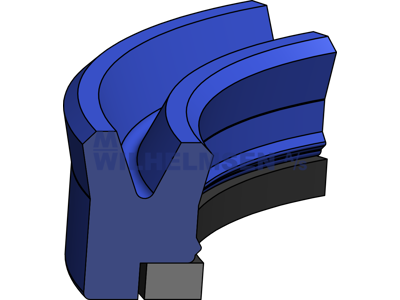 U-RING 22X30X6 PU/POM