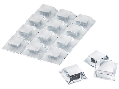 3M BUMPON GUMMIDUTTER SJ5323 KLAR, 1000STK