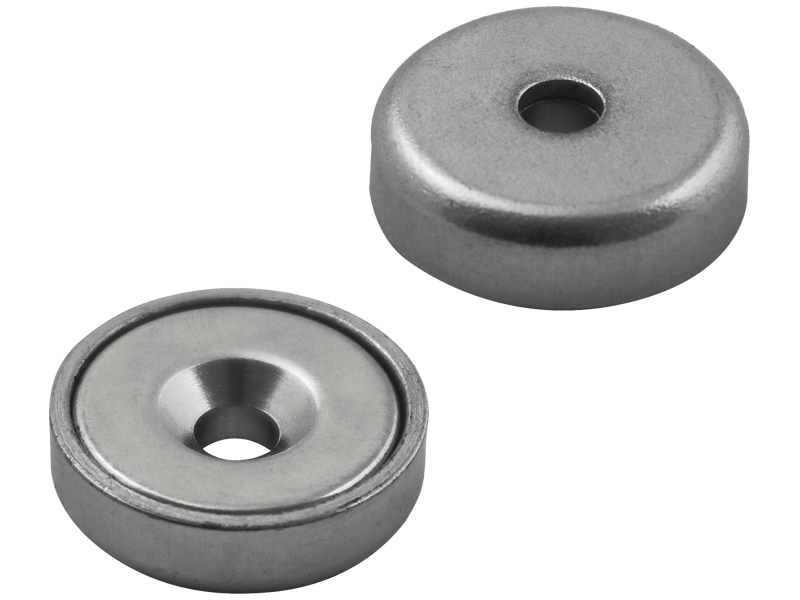 DIESELLA POTMAGNET Ø32X7MM M/UNDERSÆNKET Ø5.50MM HUL