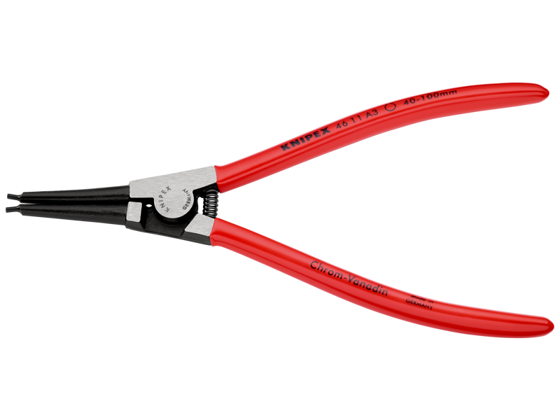 KNIPEX 46 11 A3 LÅSERINGSTANG UDV. Ø40-100 210 MM