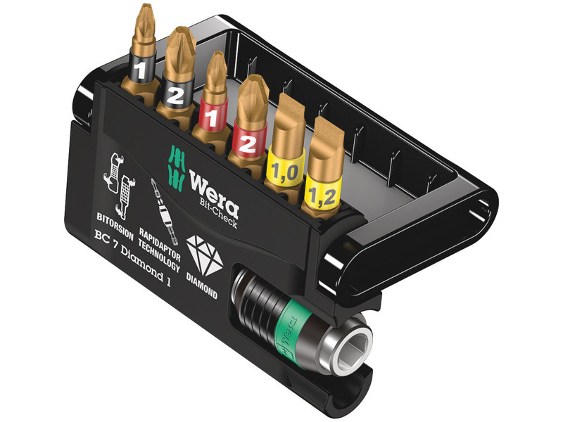 WERA Bit-Check 7 Diamond 1, 7 DELE