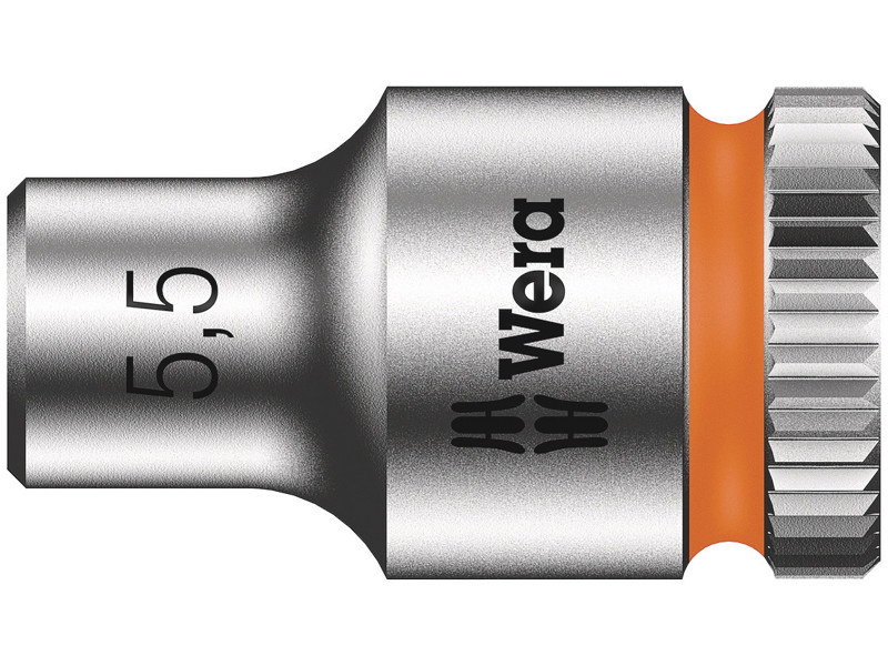 WERA ZYKLOP-TOPPE MED 1/4"-TILSLUTNING 8790 HMA, 5.5 X 23 MM