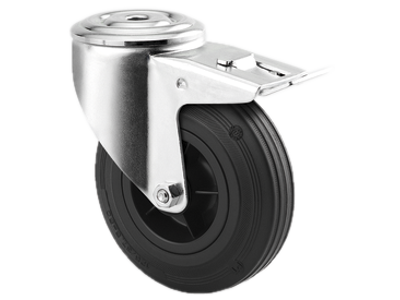 TENTE DREJEHJUL +BREMSE 3477 PVR 125 P30 TIL BOLTMONTERING