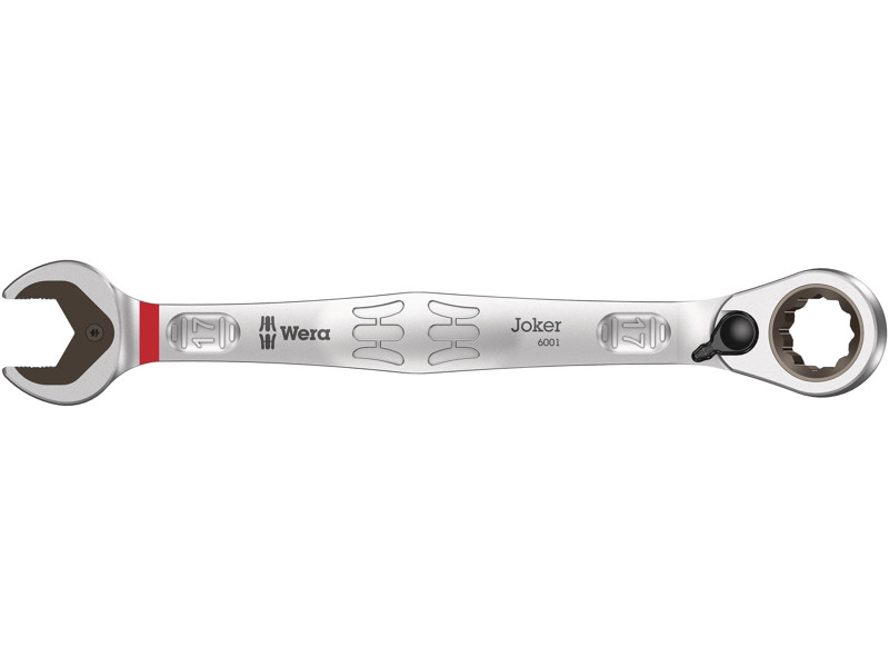 WERA GAFFEL-RINGSKRALDE-NØGLER 6001 Joker Switch, OMSKIFTELIG, 17 X 225 MM