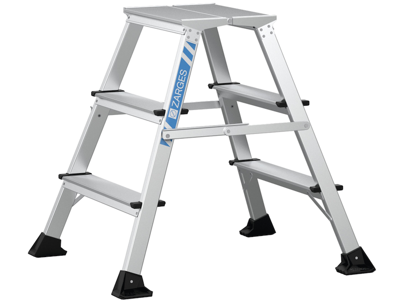 ZARGES ARBEJDSBUK XL STEP P 2X3 TRIN 0,74 MTR.