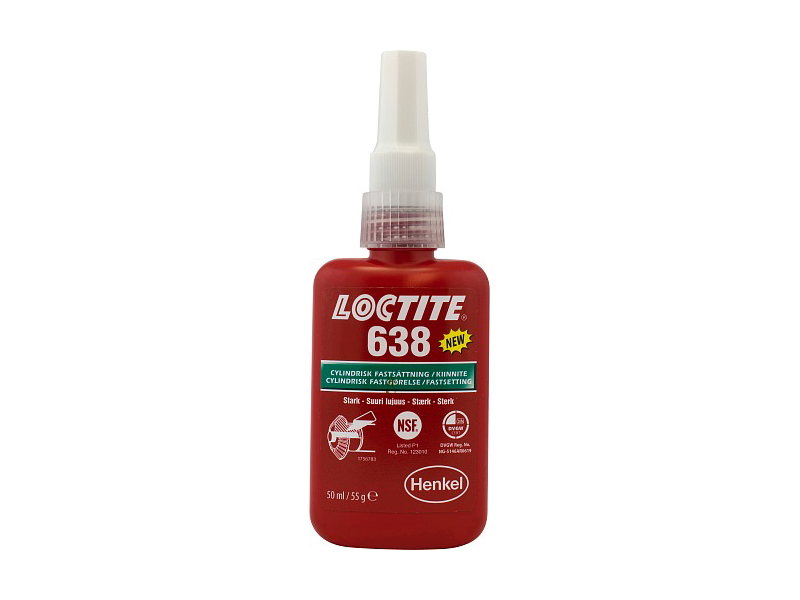 LOCTITE 638 50 ML FASTGØRELSE "HØJ STYRKE"