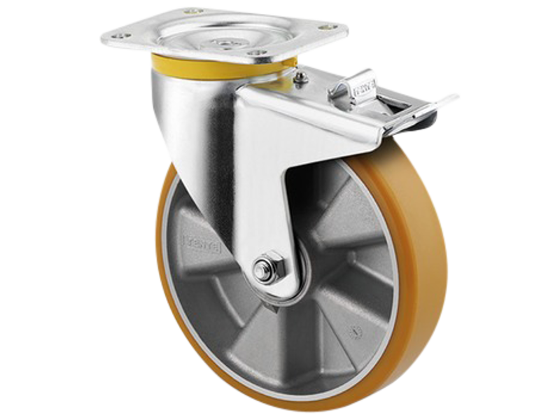 TENTE DREJEHJUL +BREMSE 4687 ITP 200 P63 TIL PLADEMONTERING