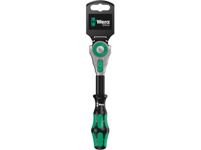 WERA 8000 B SB ZYKLOP SPEED-SKRALDE MED 3/8"-TILSLUTNING, 3/8" X 199 MM