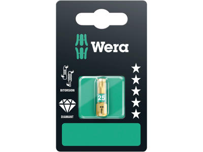 WERA 867/1 BDC SB TORX® BITS 867/1 BDC SB SiS, TX 25 X 25 MM