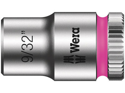 WERA ZYKLOP-TOPPE MED 1/4"-TILSLUTNING 8790 HMA, 9/32" X 23 MM