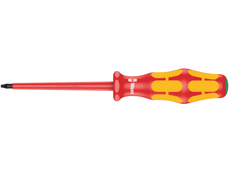 WERA 167 I VDE-ISOLERET TORX® SKRUETRÆKKER, TX 7 X 80 MM