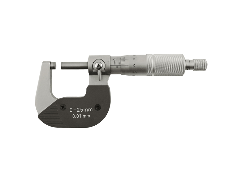 DIESELLA MIKROMETERSKRUE 0-25MM - 0.01MM