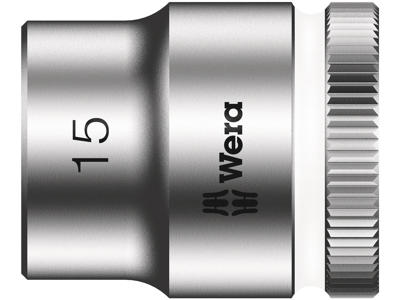 WERA ZYKLOP-TOPPE MED 3/8"-TILSLUTNING 8790 HMB, 15 X 29 MM