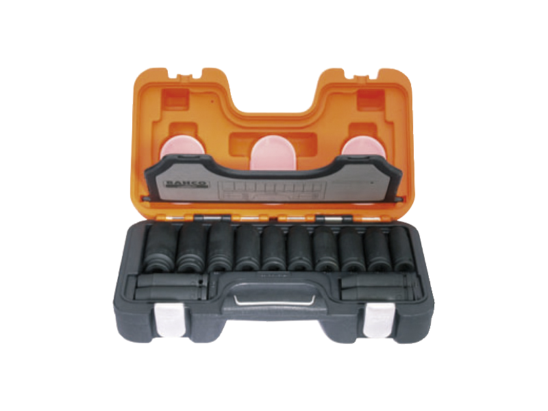 BAHCO DD/S14 SLAGTOPSÆT 1/2" LANGE 14DELE