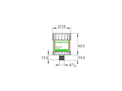 ARCALUB CONCEPT1 MULTI2 60 ML AUTOMATISK FEDTPATRON. GASDREVET (HG).