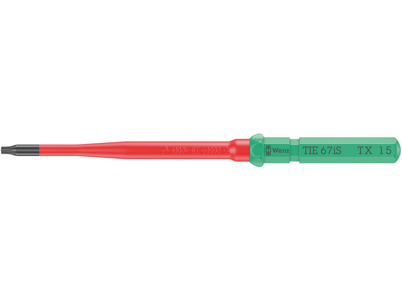 WERA KRAFTFORM KOMPAKT VDE 67 IS TORX® TAKE IT EASY, TX 15 X 157 MM