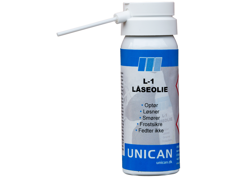 UNICAN L-1 LÅSEOLIE 60 ML SPRAY