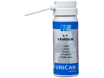 UNICAN L-1 LÅSEOLIE 60 ML SPRAY