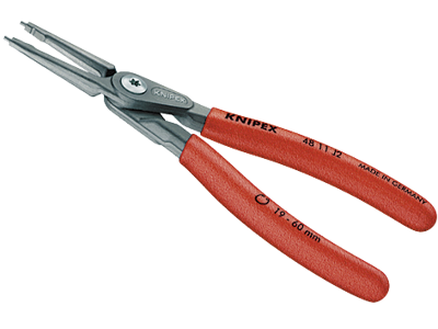 KNIPEX 48 11 J3 LÅSERINGTANG LIGE 225MM INDV. 40-100MM