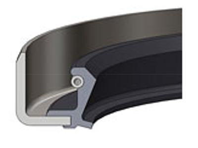 OIL SEAL 30X55X7 NBR W/DUST LIP