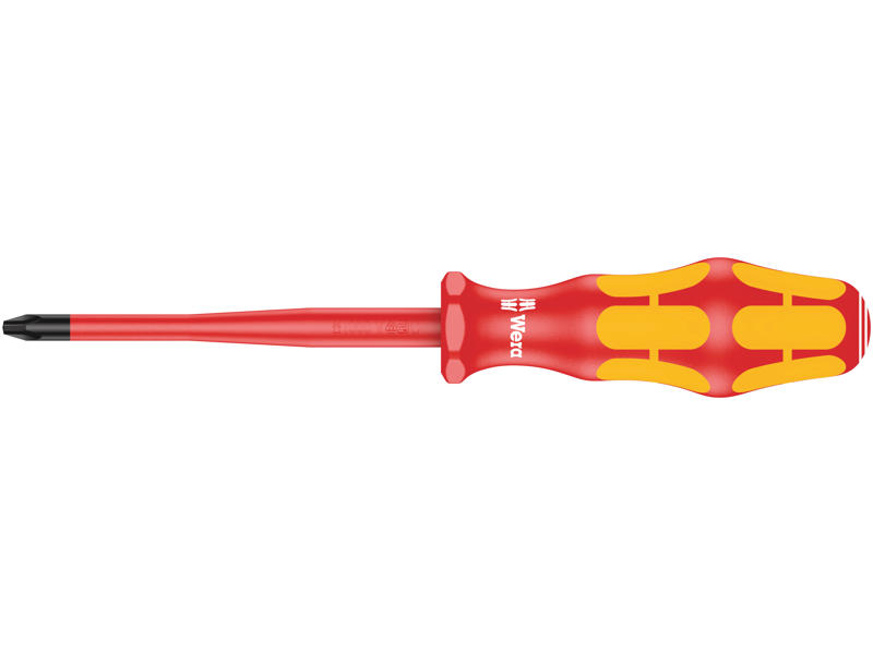 WERA PH VDE-ISOLERET KRYDSKÆRVSSKRUETRÆKKER MED REDUCERET KLINGEDIAMETER 162 iSS, PH 2 X 100 MM