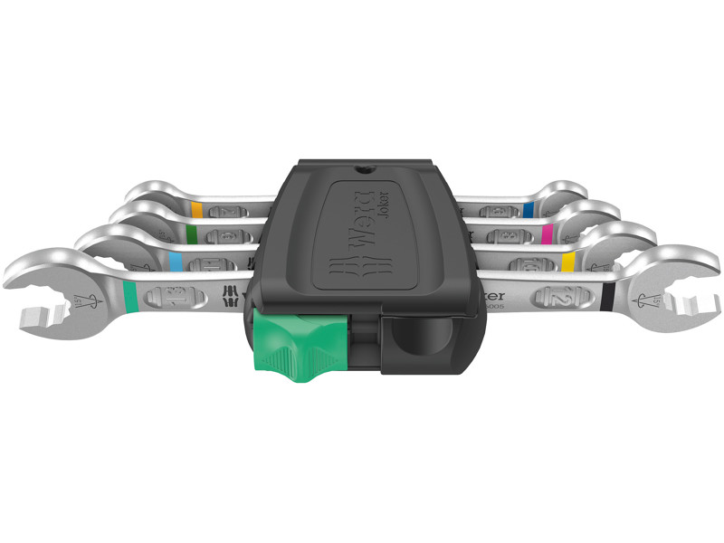WERA DOBBELTGAFFELNØGLE-SÆT 6005 Joker 4 Set 1, 4 DELE