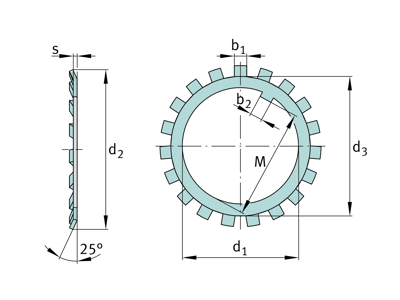 FAG MB11 SECURING PLATE
